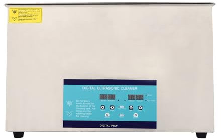 UltraschallreinigungsgeräT,30l Professioneller Ultraschall-Reiniger, Mit Entgasung + Digitalem Timer 220v 0-30 Min,Für Schmuck, Uhren, Brillen, Dentalinstrumente