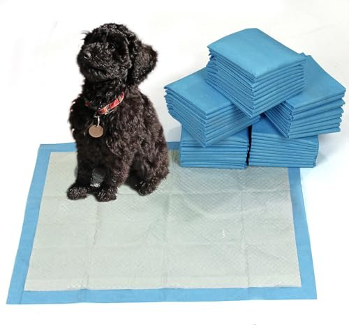 Super Absorbent Puppy Toilet Training Pads Large 60cm x 90cm by Easipet (50)