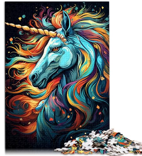 Jigsaw 1000 Pieces for Adults Unicorn for Jigsaw Puzzle 10.27 in x 14.96 in Artwork for and Teenager Age 14 Years Up