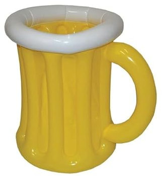 LP Divertissements Chope de bière Gonflable 63cm