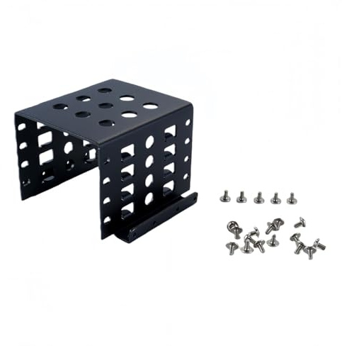 Ausi Festplattenhalter für 2,5-Zoll-Festplatten – Aufbewahrungs- und Stapelfachadapter, Dockingstation, stoßfest für Workstation-Computer, Laptops, Desktop