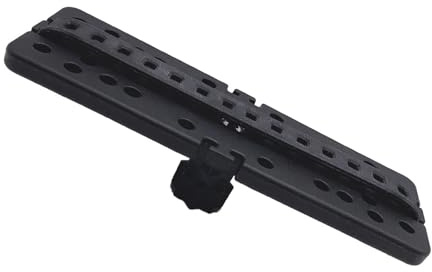 Strapazierfähige Montageplatte in Marinequalität, Halterung für Kajak-Fischfinder, rutschfestes Design mit einfacher Installation, Kajak-Fischfinder-Montage