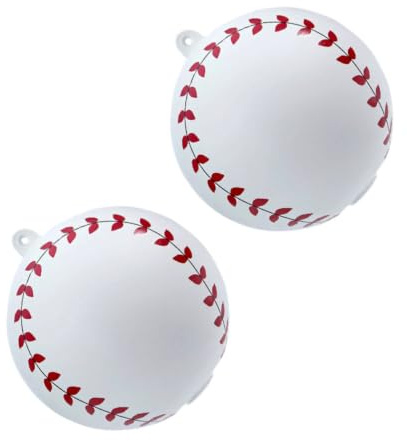 SOIMISS 2 Bolas de Béisbol Polvo para Revelar Género en Fiesta, Seguras para Recién Nacidos, Gran Capacidad de Polvo y Diseño para Bailes de Fiesta Color Aleatorio