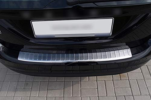 teileplus24 L591E Ladekantenschutz V2A Edelstahl passend für Volvo V60/V60 Cross Country 2010-2018 Abkantung