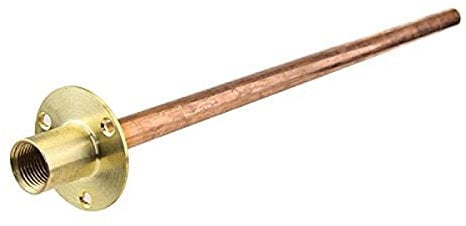 Wall Plate and Copper Pipe, Brass