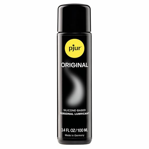 pjur Original Silicone-Based Personal Lubricant, Long-Lasting, 3.4 fl oz