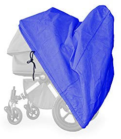 softgarage buggy softcush blau Abdeckung für Kinderwagen Kinderkraft Indy Regenschutz Regenverdeck