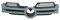 Kühlergrill Kühlergitter Grill Gitter Vorne Kompatibel mit VW Golf 5 1K1 2003-2008 von Autoteile Gocht