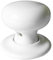 Porcelain Door Knob | Ceramic Mortice Knobs for Sheds & Garages | White 60mm Set of 2