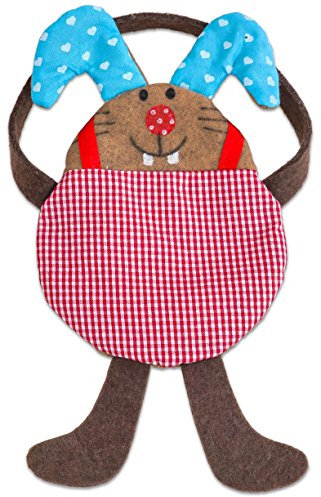 Betzold Osterhasen-Täschchen - Geschenkverpackung für Kinder Ostern Geschenk-Tasche