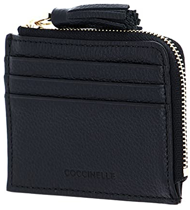 Coccinelle Tassel Credit Card Holder Noir
