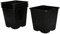KOTARBAU® Lot de 5 pots de culture rectangulaires pour la culture de plantes, 11 x 11 x 12 cm