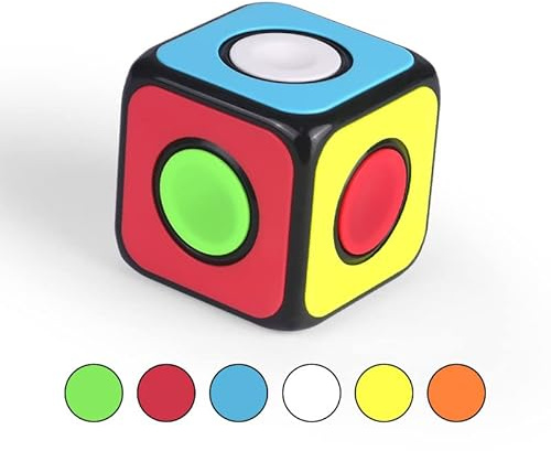 Oostifun Gobus 1x1x1 Würfelwürfel Drücken Sie den Kreis Magic Puzzle Cube Standard Version