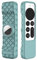 Für Apple TV-Fernbedienung für Siri 2nd Generation Fernbedienungsgehäuse, Schutzhülle Ersetzt für Apple TV Remote Case Strapazierfähige Silikonkautschukabdeckung für Apple Siri Remote (Pine Green)