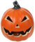 Halloween Kürbis Laterne Led Licht – Gruselige Deko Für Halloween, Tischdeko, Spukhaus Oder Garten – 22 Cm Kunststoff Kürbislaterne, Batteriebetrieben (2 Aa, Nicht Enthalten)