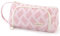 ONCCI Federmäppchen Mädchen Mäppchen Federtaschen Große Kapazität Teenager Etui Stifte Pencil Case für Schule & Büro (Diamant-Pink)