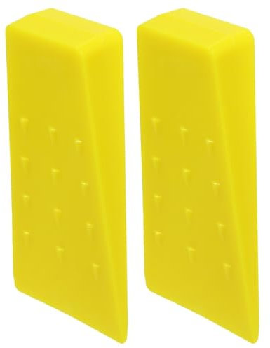 SPARES2GO Tree Felling Wedge Heavy Duty Chainsaw Log Wood Cutting Cleaving Block Tools (5.5, Pack of 2)