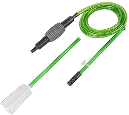 BEBIKR Aquariumfische für Aquarien, Kies, Wasserwechsler Pumpen, Siphonschlauch-Set, Wasserfilter, Aquarium-Kies, Reinigungsset, Aquarium-Wasserwechsel