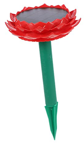 BELLIFFY Solar Powered Lotus Wireless Speaker Outdoor Waterproof Music Player for Garden and Courtyard, Portable Speaker Suitable for Outdoor Relaxation