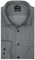 OLYMP Luxor Modern Fit Herren Businesshemd | Grau Struktur | Global Kent Kragen Gr. 46