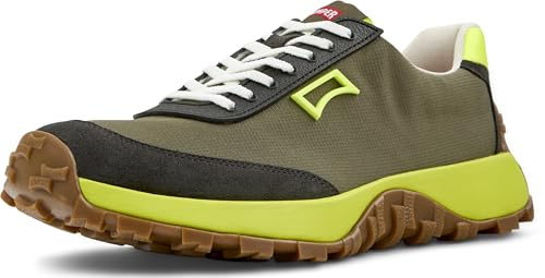 Camper K100864 Drift Trail Men's Sneakers, Medium Green 034, 9.5 UK