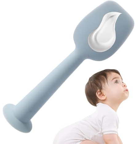 Baby-Windelcreme, Spachtel, Windelausschlag, Po-Creme-Applikator – Silikon-Applikator, Balsam-Werkzeug für Hautausschlag, Kinderzimmer, Bad, Wangen