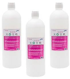 Jofel - AT30100, confezione da 3 litri di sapone gel aloe, per dosatori di sapone ricaricabili, 3 x 1 l