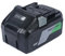 Batterie lithium-ion multivolt 36 V 4 Ah (18 V - 8 Ah) compatible avec les outils électriques sans fil Hikoki Hitachi Metabo HPT 18 V 36 V, BSL36B18