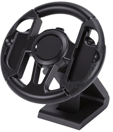 Garsent Game Controller Steering Wheel Attachment for 2 Racing Wheel, Adjustable Stand for Enhanced Gaming Experience, Suitable for Racing Games, ABS Material