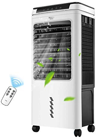 Enfriador portátil 40L LED 3 velocidades temporizador 24 horas mando a distancia 16000 BTU