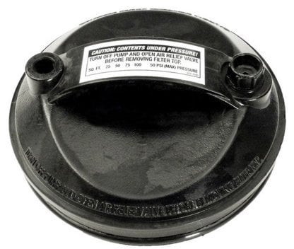 Waterway 511-1000 Filter Lid with O-Rings and Air Relief Plug 550-5100