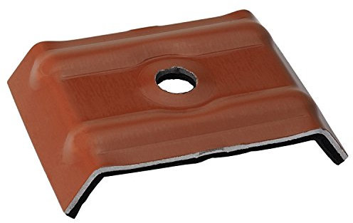 500 Stück Kalotten 35/207 farbig für Wellplatten Lichtplatten Trapezblech Kupferbraun RAL 8004