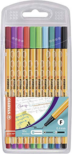 STABILO - Fineliner - point 88 - 10er Pack - Sondersortierung