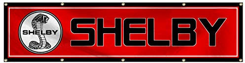 Daoops Shelby Cobra Flagge, Motorsport, 60 x 2,4 m