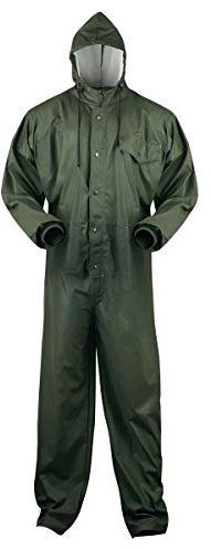 NORWAY HORUMERSIEL PU-Overall Oliv Regenanzug L