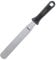 Westmark Paleta profesional de respostería para esparcir/confeccionar, Recta, Flexible, Tamaño de la hoja: 3,5 x 23 cm, Longitud: 36 cm, Acero inoxidable/plástico, Master Line, Negro/Plata, 31222270