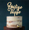 Manschin-Laserdesign Cake Topper Acryl/Holz Zur Heilige Taufe, Topper, Caketopper, Einstecker, Stecker, Torte, Kuchen, Tortenstecker (Holz) Art.Nr. 5263