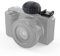 SMALLRIG Cold Shoe Adapter with Furry Windscreen for Sony ZV-E1, ZV-E10, ZV-1 II, ZV-1, ZV-1F - 3526