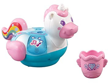 VTech Baby Badespaß Einhorn – Sprechendes und singendes Badespielzeug – Für Kinder von 1-5 Jahren