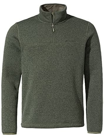VAUDE Herren Fleecepullover Rienza Pullover III, angenehm warm, atmungsaktiv, schnelltrocknend und strapazierfähig, Khaki, M
