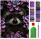 ARTULIO Diamond Painting Set Waschbär– 5D Diamant Painting Bilder 30x40 cm mit Diamond Painting Zubehör für Kinder und Erwachsene - Crystal Art - Wand Deko