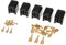 Ronyme 5 Stücke 4 Relais Sockel Fassung Stecker 80A Auto KFZ PKW LKW Boot