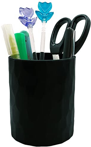 Stifthalter, nordischer Stil, wasserdichter Silikon-Stifthalter für den Schreibtisch, multifunktionales Bürozubehör für Zuhause, Kinder und Schule (schwarz)