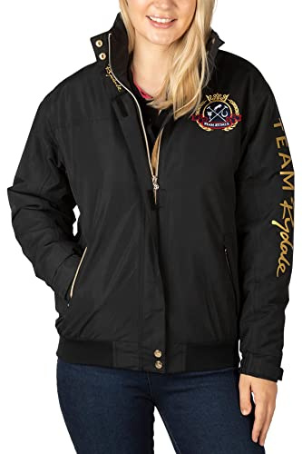 Rydale Ladies Bomber Jacket Women’s Short Coat Emblem Riding Equestrian Jackets 5 Colours