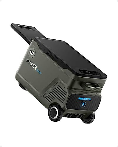 Anker EverFrost Powered Cooler 30, 33L No-Ice Cooler with 299Wh Battery, 20-35 Hours of Long-Lasting Cooling, Efficient Compressor, Bluetooth Control, and Detachable Charger