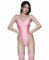 THSCWY Perizoma Body Per Le Donne Sexy Scollo A V Senza Maniche In Seta Ghiaccio Canotta Tute Clubwear, Rosa, taglia unica
