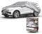 WALSER Abdeckplane Auto All Weather, Abdeckplane wasserdicht, 100% wetterfeste Auto Abdeckplane, Autoabdeckung Outdoor wasserdicht, Autoplane Vollgarage Größe 9 SUV/Van Silber