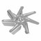 LUTH Premium Profi Parts Pales pour ventilateur compatible avec Bosch 11022060 dans le four