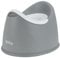 Nuby Pot bébé Pour Apprentissage de la Propreté - Bol Amovible et Protection anti-éclaboussures Intégrée - Base Antidérapante - Toilettes Enfant +9 Mois - gris