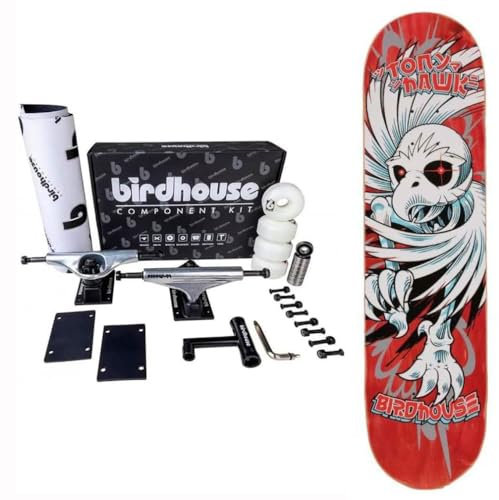 FLIP SOUR PERALTA Komplett-Skateboarding und andere Skateboarding-Decks. Kreieren Sie Ihr eigenes professionelles Komplett-Skateboard – hochwertiges Set Up und Board (8.0, Birdhouse Pro Deck)
